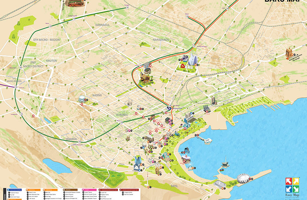 Touristic City Map | Easy Map GCC's Largest Mapping Solutions Provider