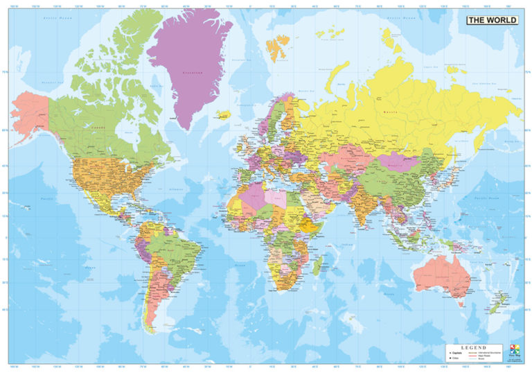 World Map | Easy Map GCC's Largest Mapping Solutions Provider