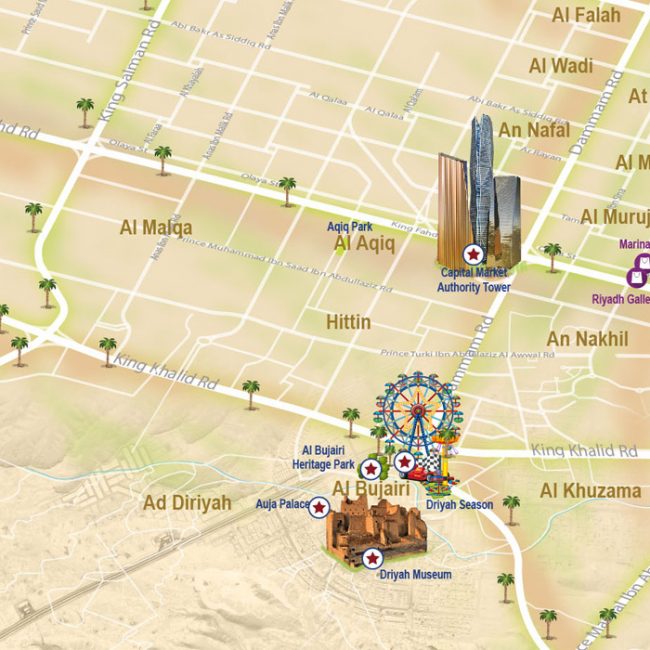 Riyadh Map