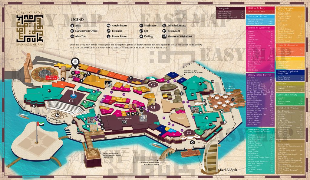 Mall Maps In Dubai Map Design