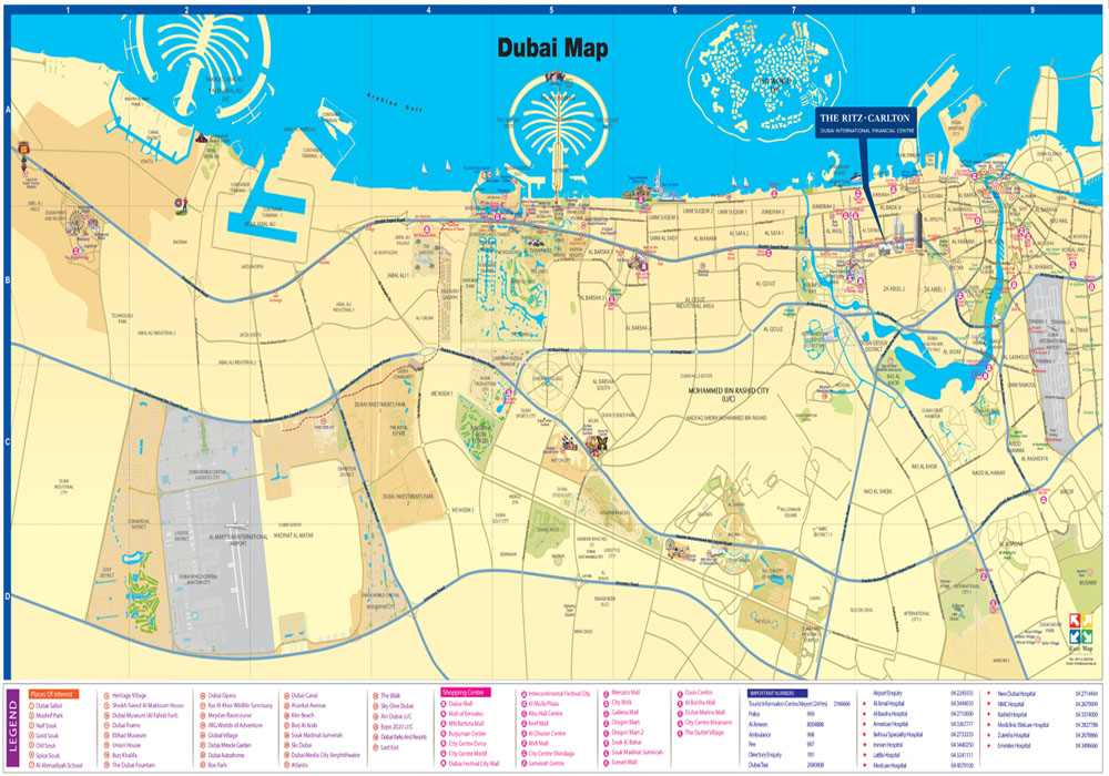 Mapping Services in UAE | Location Maps | 2D & 3D Maps | UAE City Maps ...